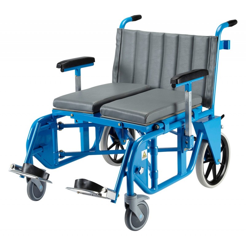 Chaise pliante bariatrique amagnétique