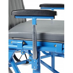 Chaise pliante bariatrique amagnétique