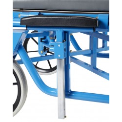 Chaise pliante bariatrique amagnétique