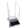 Step for flat panel system